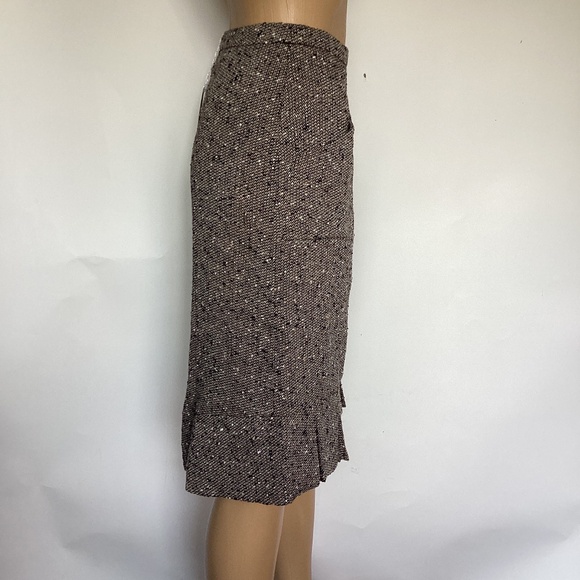 Luca Luca Italy NWT Mona Tweed A-Line skirt 40 - Picture 2 of 8